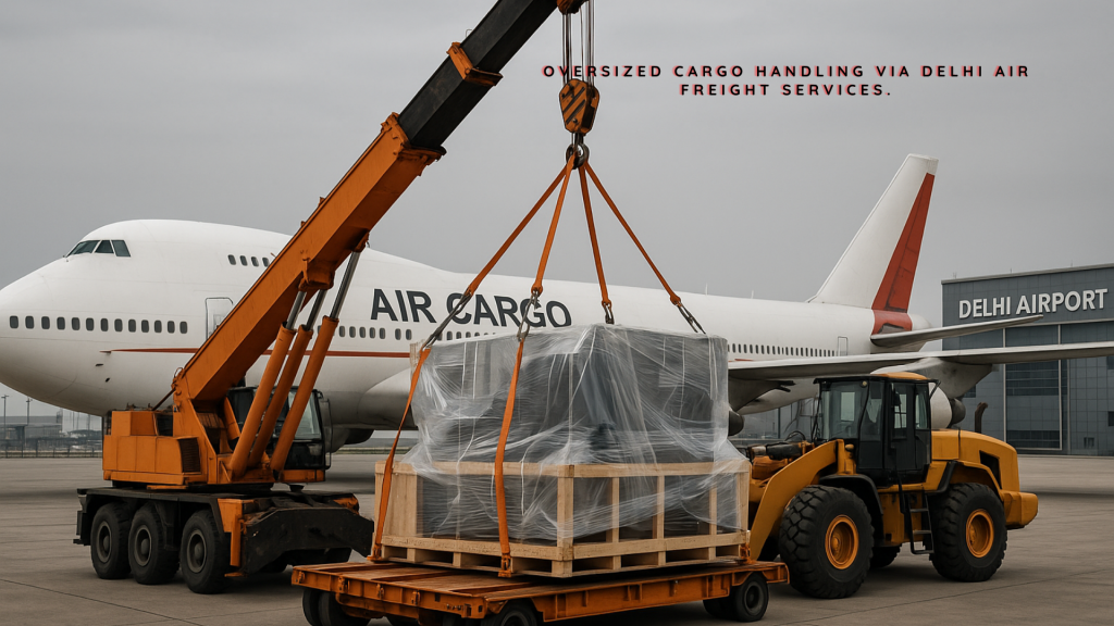 Oversized Cargo Handling via Delhi Air Freight Services - APT Logistics