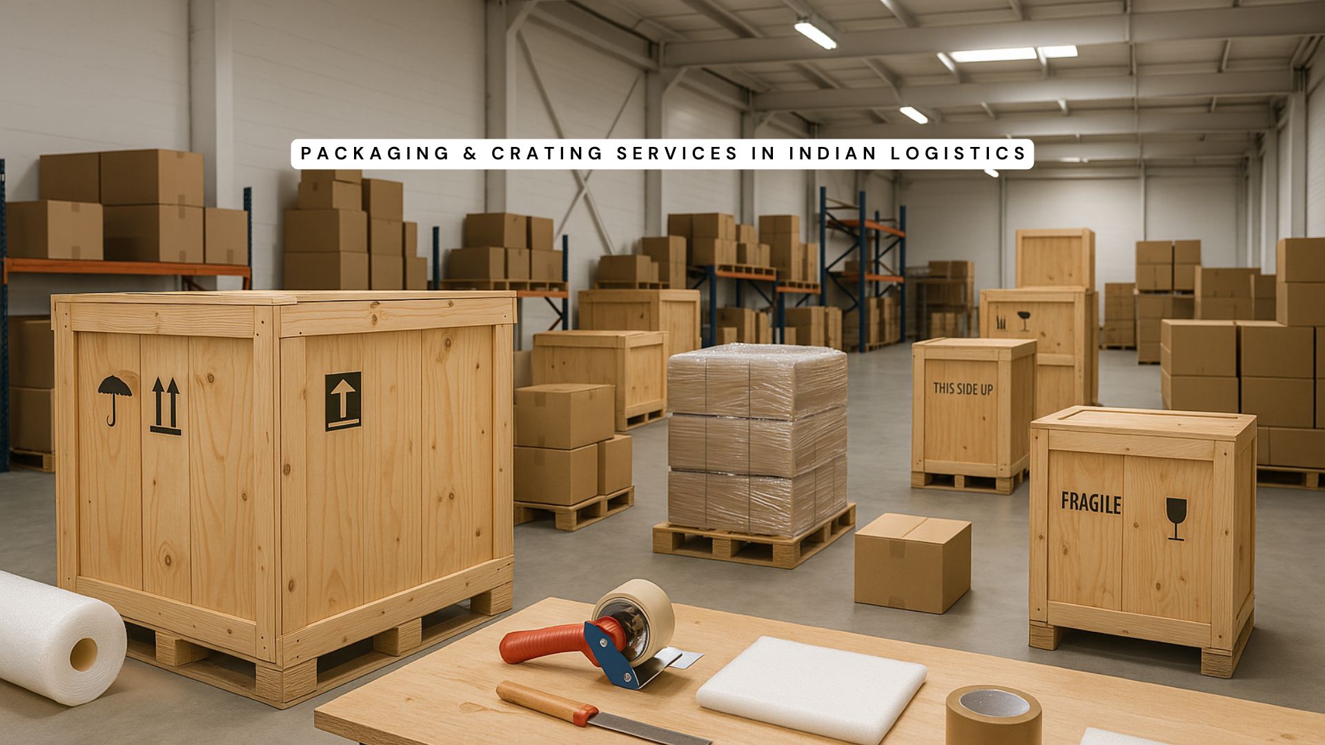 Crating In Logistics Packaging & Crating Services in Indian Logistics - APT Logistics