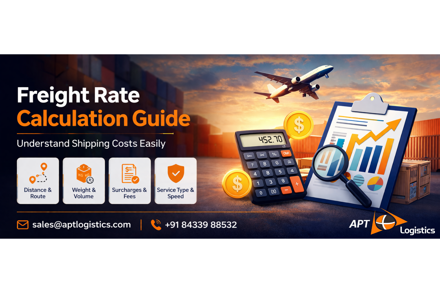 Freight Rate Calculation Guide | Air & Sea Freight Costs Explained ...