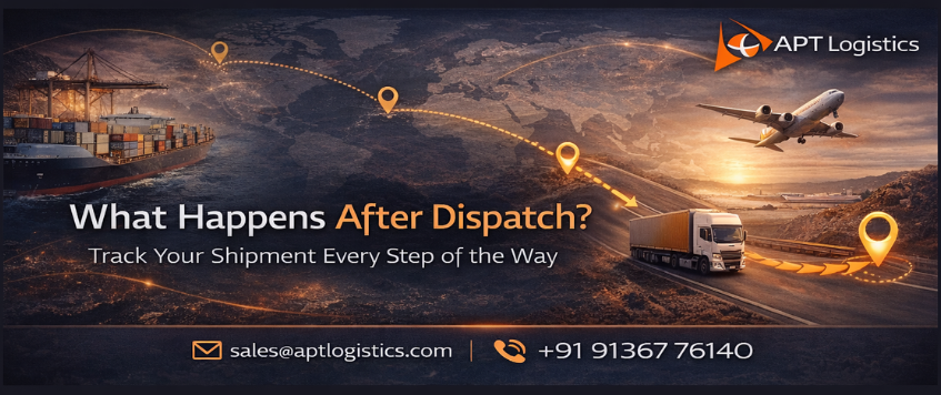 Is Dispatch Complete What Happens After Dispatch? Shipping Process Explained - APT Logistics