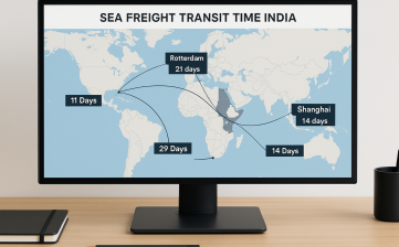 Sea Freight Transit Time India
