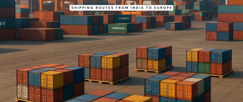 Shipping Routes from India to Europe