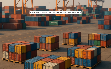 Shipping Routes from India to Europe