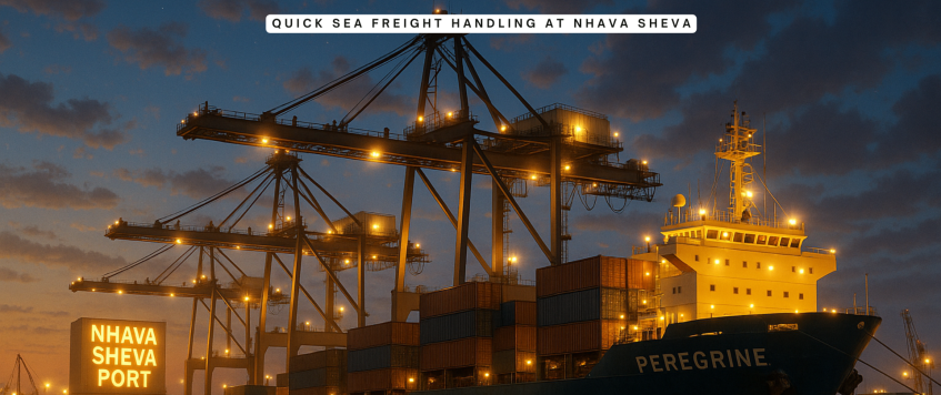 Quick Sea Freight Handling at Nhava Sheva