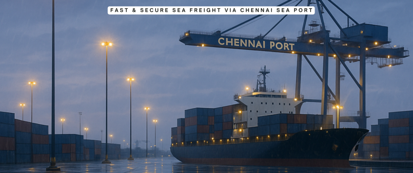 Fast & Secure Sea Freight via Chennai Sea Port