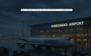 Best Freight Rates for Air Shipping via Ahmedabad