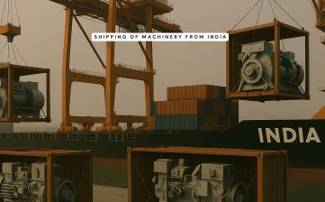 Shipping of Machinery from India