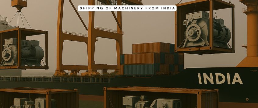 Shipping of Machinery from India