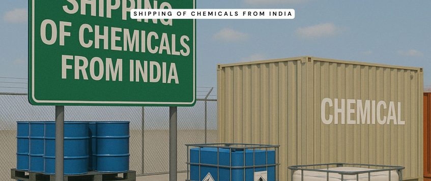 Shipping of Chemicals from India