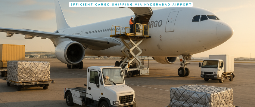 Efficient Cargo Shipping via Hyderabad Airport