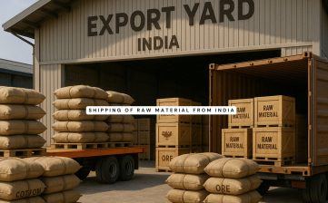 Shipping of Raw Material from India
