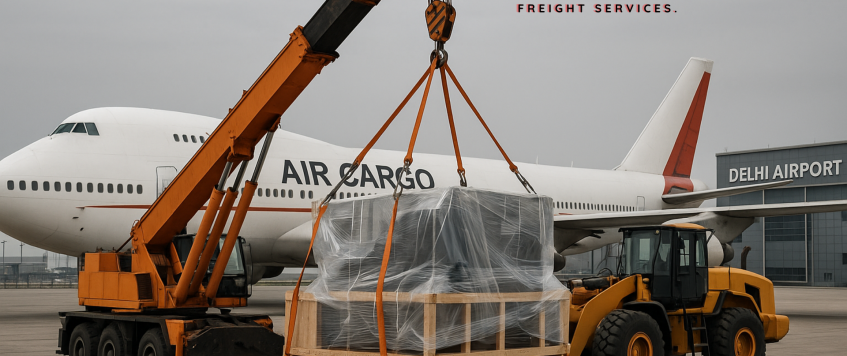 Oversized Cargo Handling via Delhi Air Freight Services
