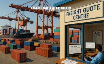 Sea Freight Quotes from India