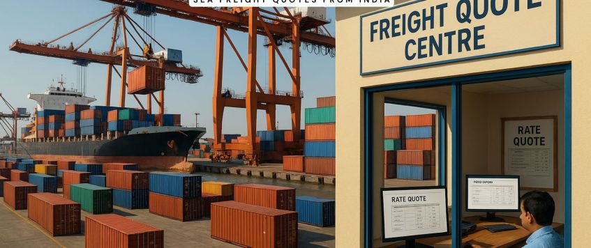 Sea Freight Quotes from India