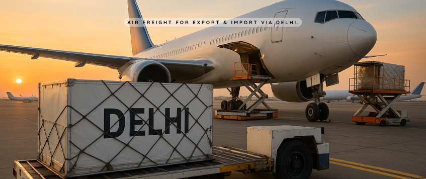 Air Freight for Export & Import via Delhi