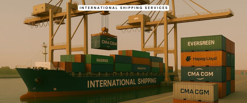 International shipping services