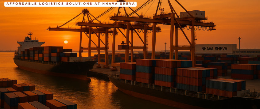 Affordable Logistics Solutions at Nhava Sheva