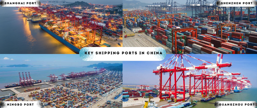 Key Shipping Ports in China