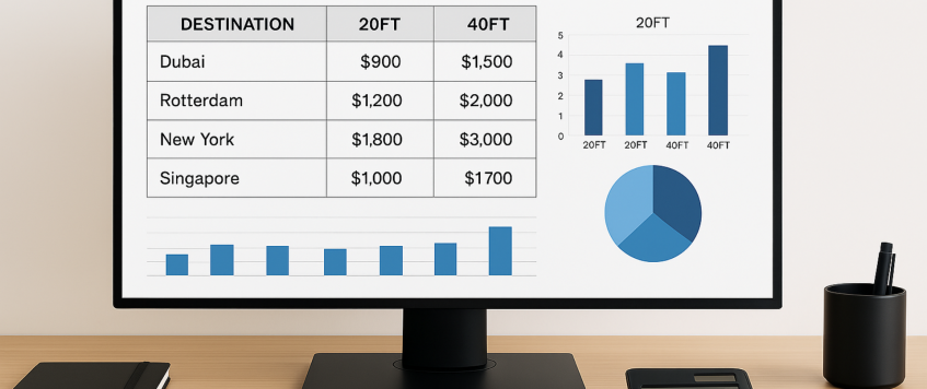 Container Shipping Charges India