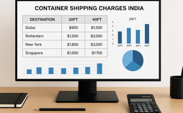 Container Shipping Charges India