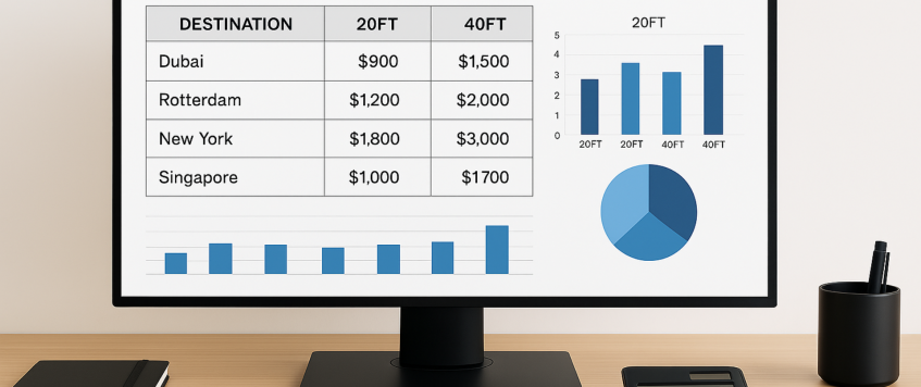 Container Shipping Charges India