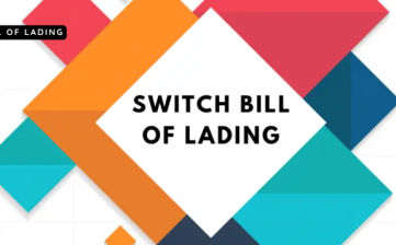 Switch Bill Of Lading