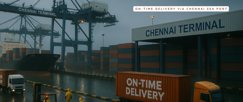 On-Time Delivery via Chennai Sea Port