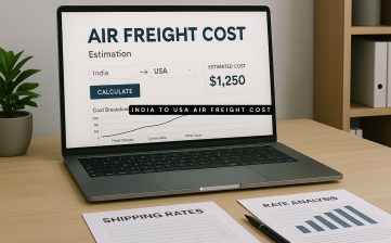 India to USA Air Freight Cost
