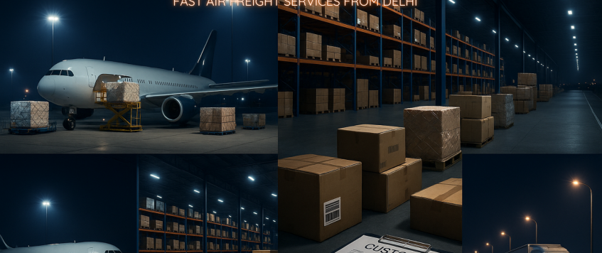 Fast Air Freight Services from Delhi