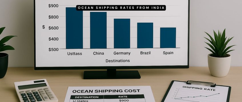 Ocean Shipping Rates from India