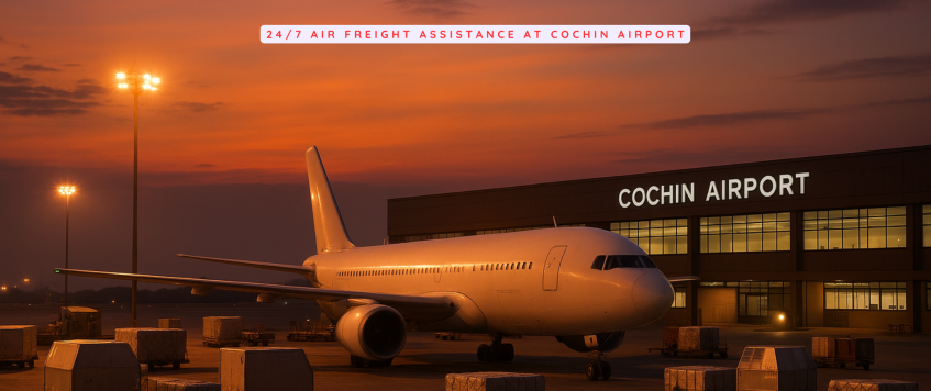 24/7 Air Freight Assistance at Cochin Airport