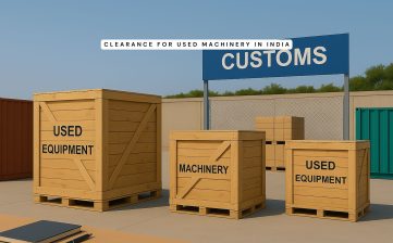 Clearance for Used Machinery in India