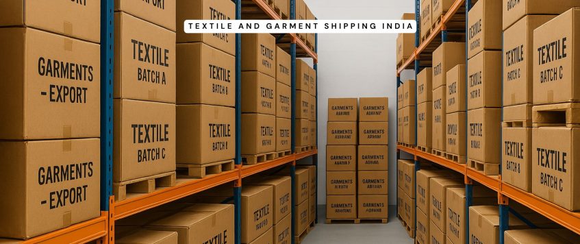 Textile and Garment Shipping India