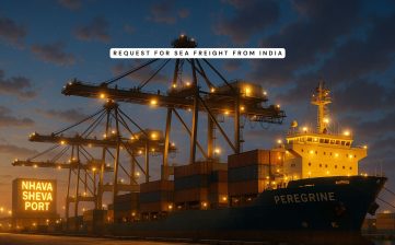 Request for Sea Freight from India