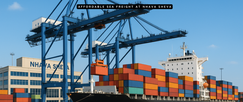 Affordable Sea Freight at Nhava Sheva