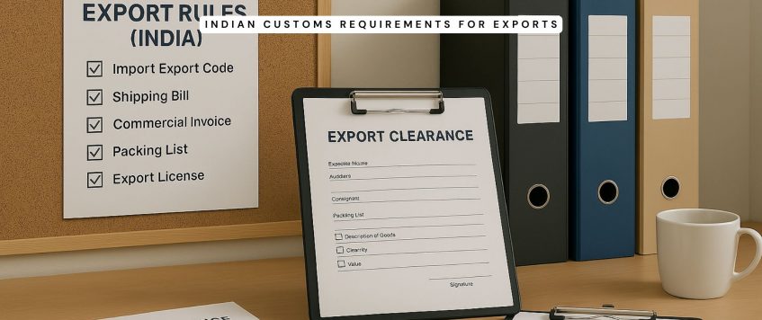 Indian Customs Requirements for Exports