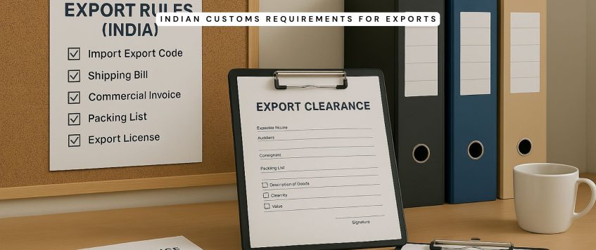 Indian Customs Requirements for Exports