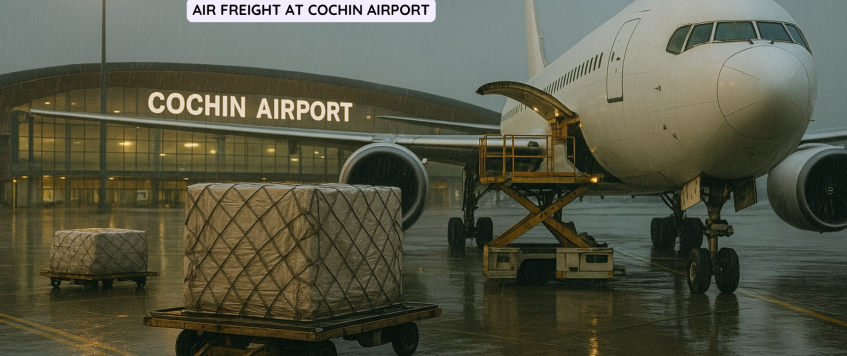 AIR FREIGHT AT COCHIN AIRPORT