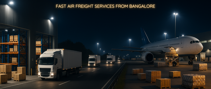 Fast Air Freight Services from Bangalore