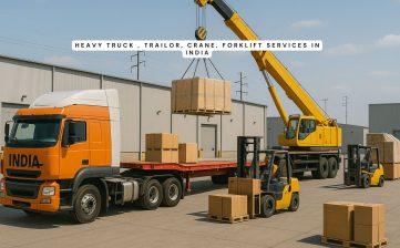 Heavy Truck, Trailer, Crane, Forklift Services in India