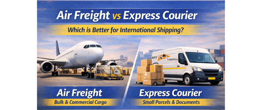 Air Freight vs Courier Shipping | Find out here