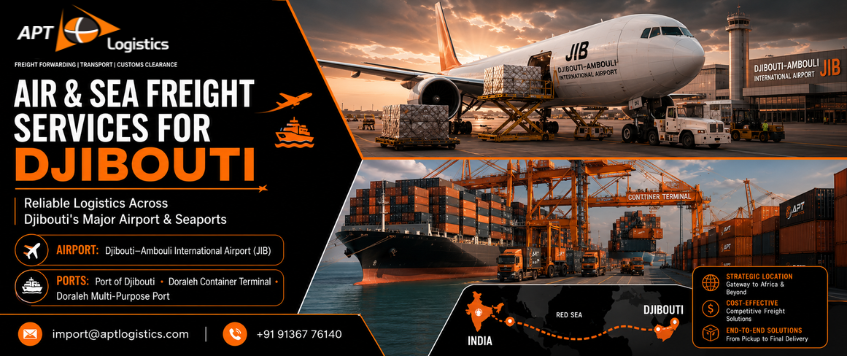Air & Sea Freight Services for Djibouti | APT Logistics