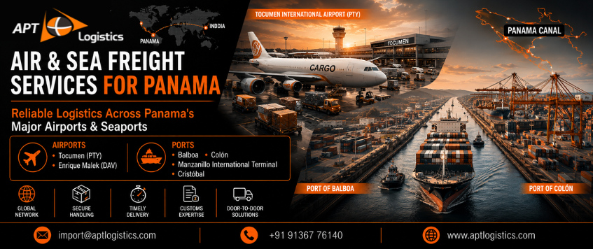 Air & Sea Freight Services for Panama | APT Logistics