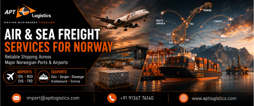Air & Sea Freight Services for Norway | APT Logistics
