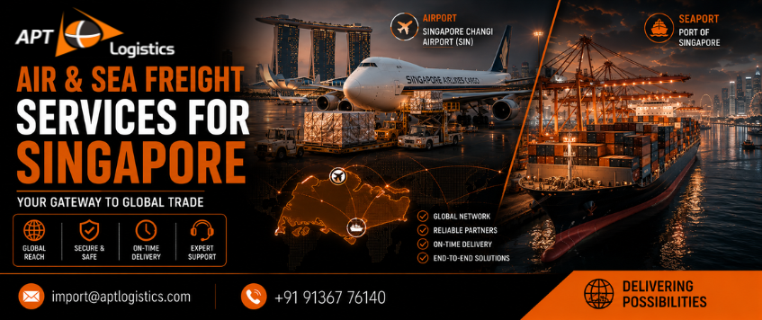 Air & Sea Freight Services for Singapore | APT Logistics