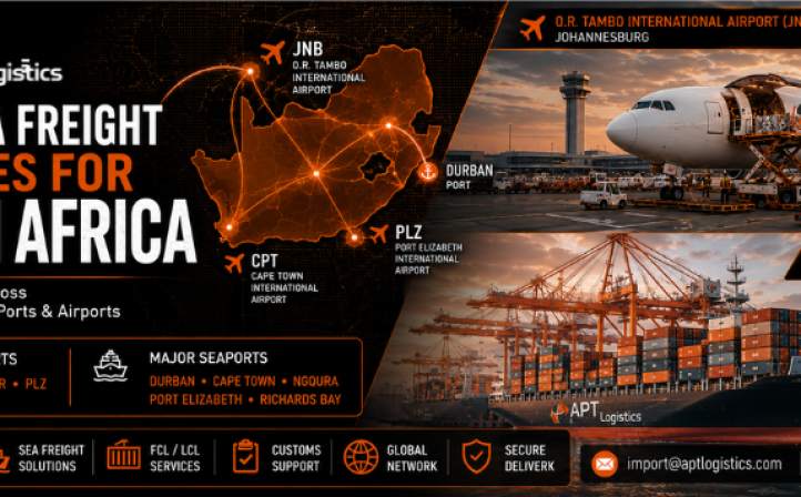 Air & Sea Freight Services for South Africa | APT Logistics
