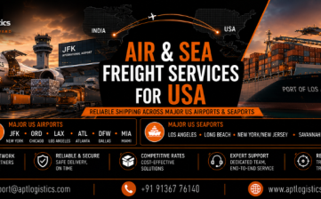 Air & Sea Freight Services for USA | APT Logistics