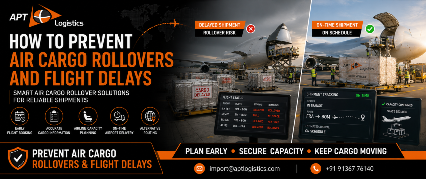 How to Prevent Air Cargo Rollovers and Flight Delays | APT Logistics
