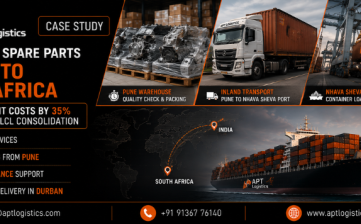 Automotive Spare Parts Export to South Africa | LCL Shipping Case Study