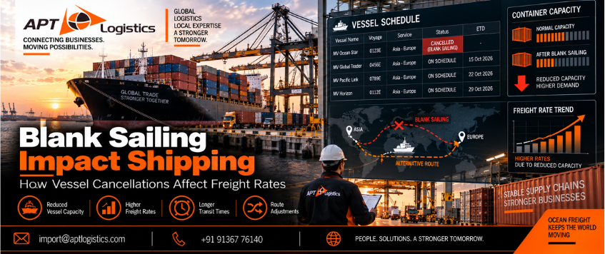 Blank Sailing Impact Shipping: How It Affects Freight Rates